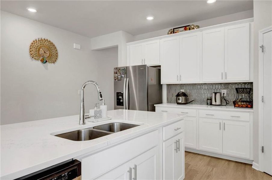 Furnished interior view inside a new home in , Canton (Image 9).