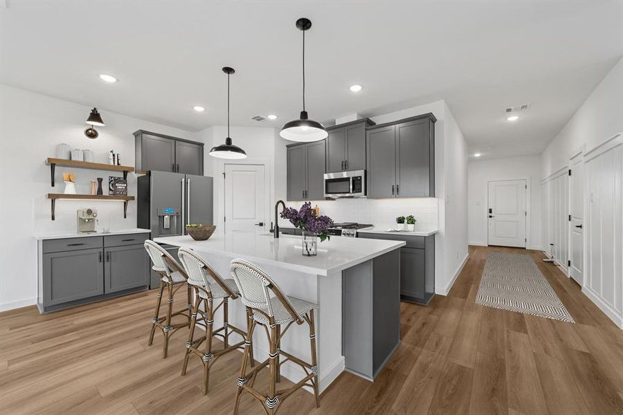 Furnished interior view inside a new home in Rolling Ridge, Van Alstyne (Image 11). Furnished interior view inside a new home in Rolling Ridge, Van Alstyne (Image 11).