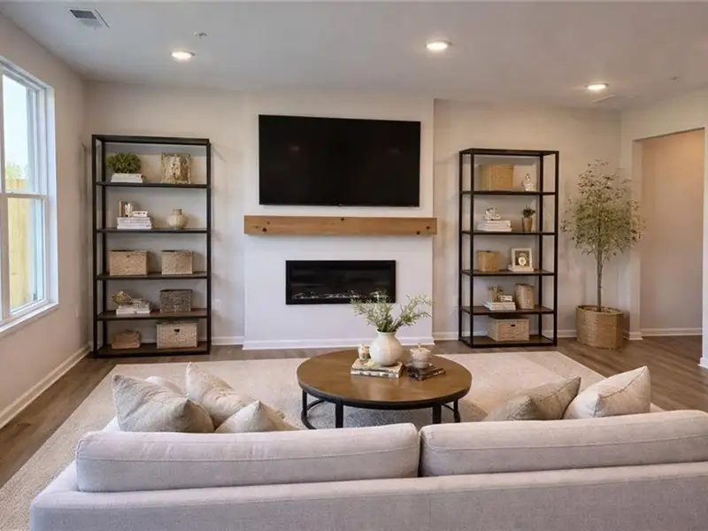 Furnished interior view inside a new home in Hemingway, Cumming (Image 10).