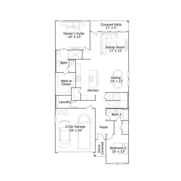 2D floor plan layout of this home in Sunterra, Katy, TX (Image 2). 2D floor plan layout of this home in Sunterra, Katy, TX (Image 2).