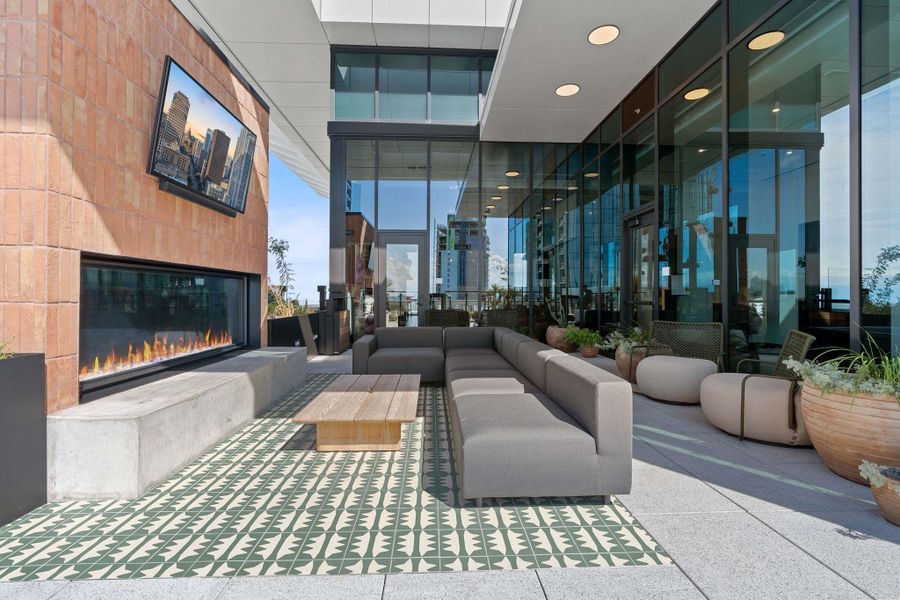 41st rooftop terrace