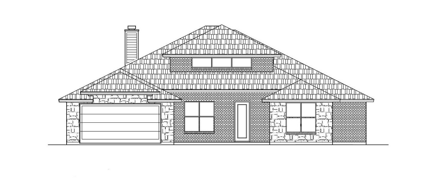 Representative rendering of the exterior for the The Edinburg by Kenmark Homes (Image 2). Representative rendering of the exterior for the The Edinburg by Kenmark Homes (Image 2).