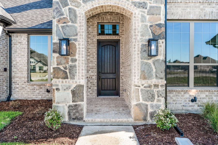 Exterior details and patio area of a home in Creekview Farms, Greenville (Image 3). Exterior details and patio area of a home in Creekview Farms, Greenville (Image 3).