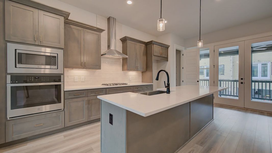 Furnished interior view inside a new home in Barrett Pointe, Kennesaw (Image 9).