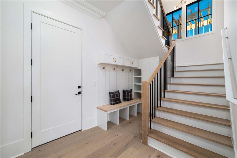 Furnished interior view inside a new home in Echo at Crabapple, Milton (Image 10).