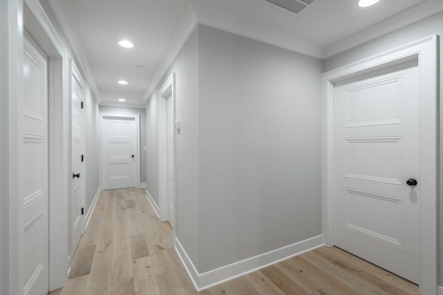 Representative unfurnished interior of a home built from the Carolina A by Riverstone Construction, LLC in Jasper Highlands, Guild (Image 47).