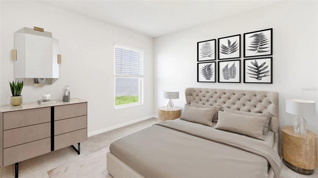 Furnished interior view inside a new home in Bella Lago, Parrish (Image 11).