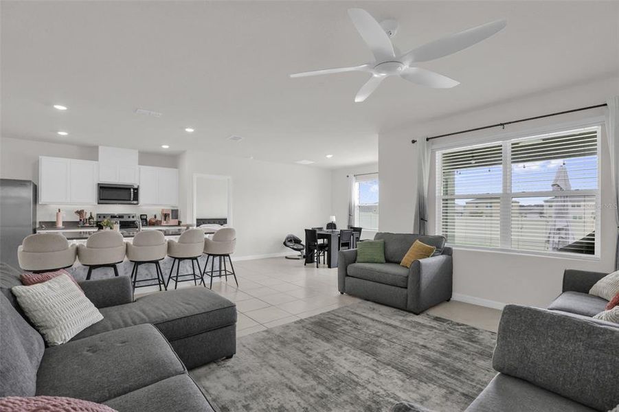 Furnished interior view inside a new home in Timberwalk, Mount Dora (Image 9).