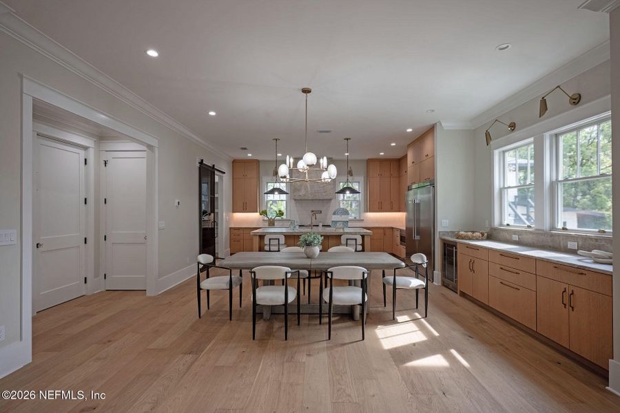 Furnished interior view inside a new home in , Jacksonville (Image 78).