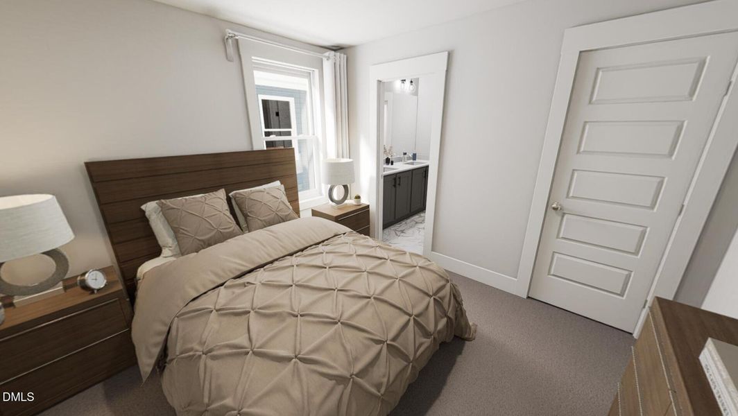 Secondary Bedroom - Yin & Yang Interior