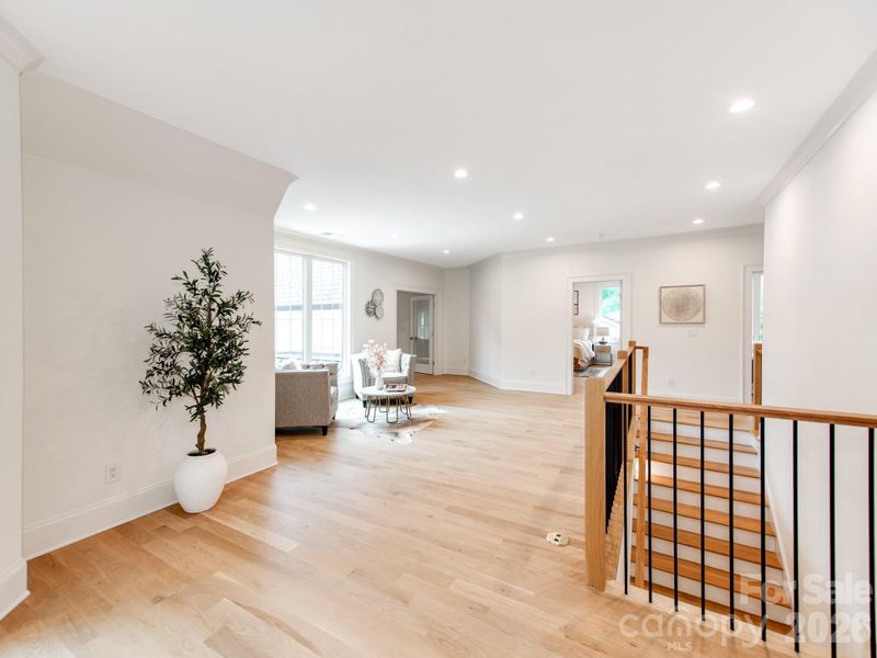 Furnished interior view inside a new home in , Charlotte (Image 29).