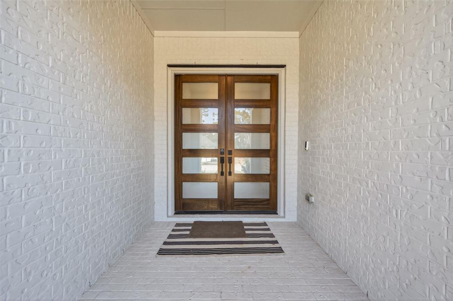 Exterior details and patio area of a home in , Magnolia (Image 23). Exterior details and patio area of a home in , Magnolia (Image 23).