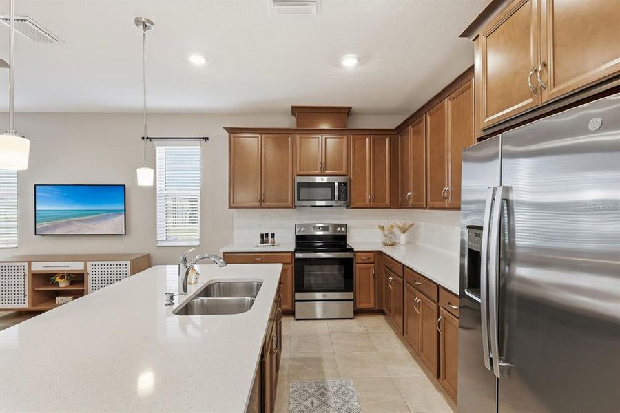 Furnished interior view inside a new home in Nautique at Waterside, Sarasota (Image 7).