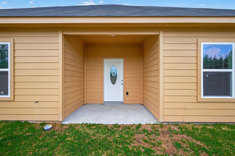 Front exterior of a new home in , Cleveland, TX, highlighting curb appeal (Image 1). Front exterior of a new home in , Cleveland, TX, highlighting curb appeal (Image 1).