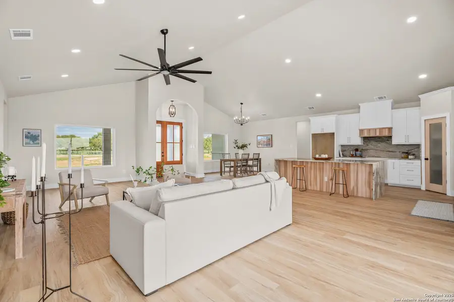 Furnished interior view inside a new home in , San Antonio (Image 3).