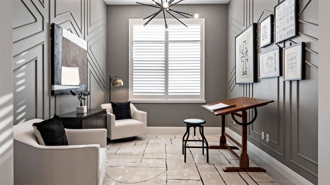 Furnished interior view inside a new home in Cresswind Palm Beach at Westlake, Westlake (Image 5).