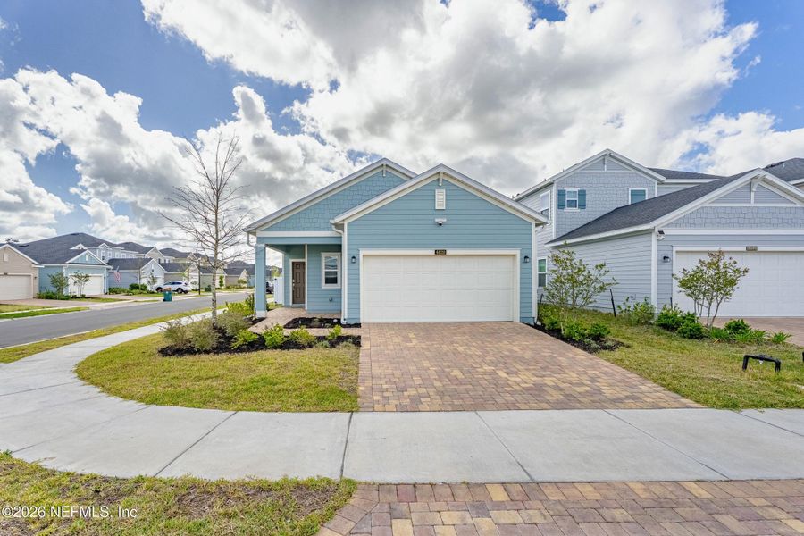 Front exterior of a new home in , Jacksonville, FL, highlighting curb appeal (Image 2). Front exterior of a new home in , Jacksonville, FL, highlighting curb appeal (Image 2).