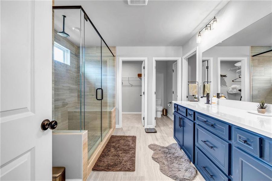 Furnished interior view inside a new home in Briar Creek, Atlanta (Image 16).