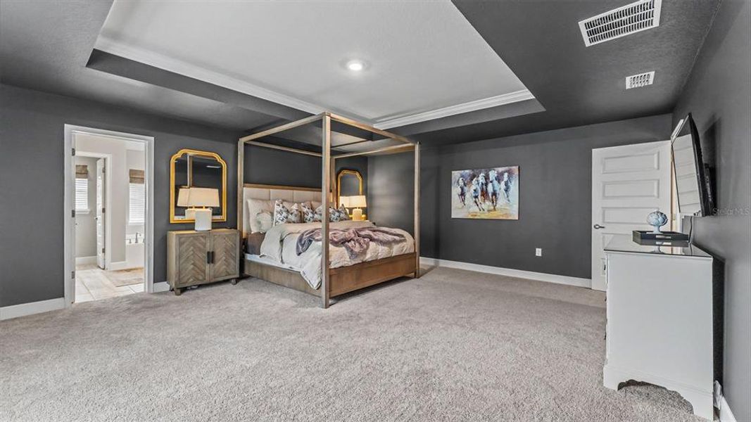 Furnished interior view inside a new home in Lake Juliana Estates, Auburndale (Image 43).