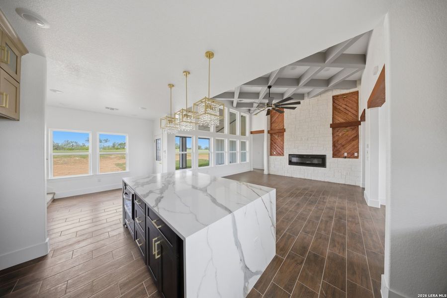 Furnished interior view inside a new home in , Floresville (Image 9).