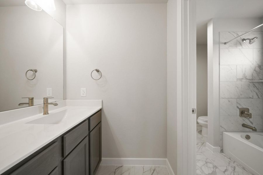 Furnished interior view inside a new home in Morton Creek Ranch, Katy (Image 5). Furnished interior view inside a new home in Morton Creek Ranch, Katy (Image 5).