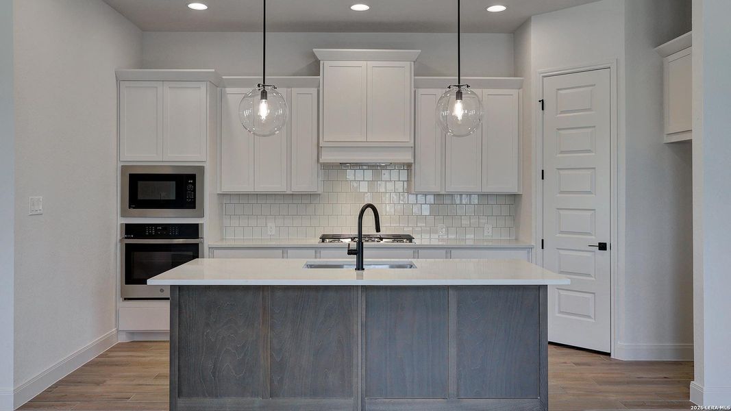 Furnished interior view inside a new home in Kallison Ranch, San Antonio (Image 9).