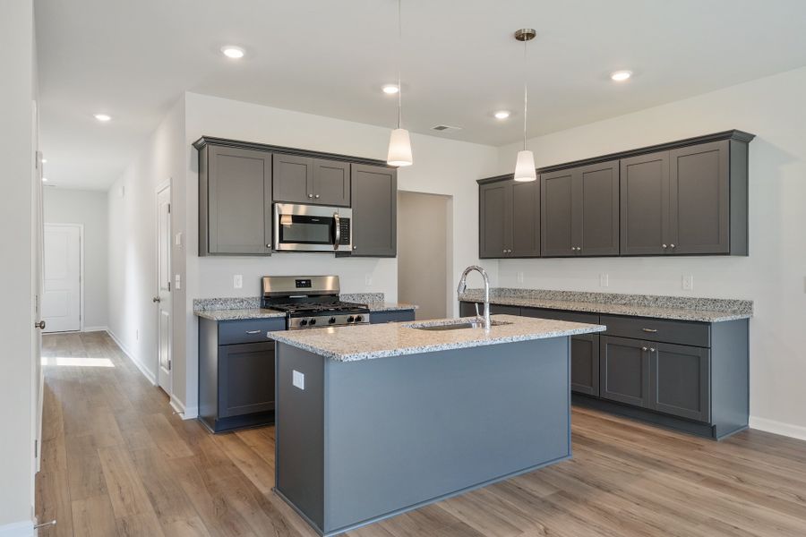 Furnished interior view inside a new home in Edwards Station, Taylors (Image 9).