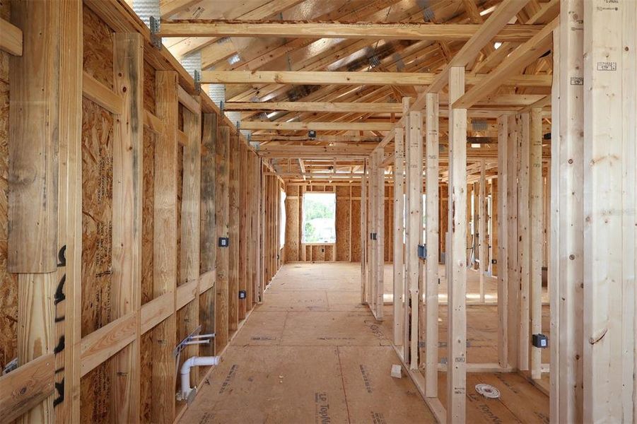 In-progress construction of a new home in Bay Lake Farms, St. Cloud, FL (Image 8).