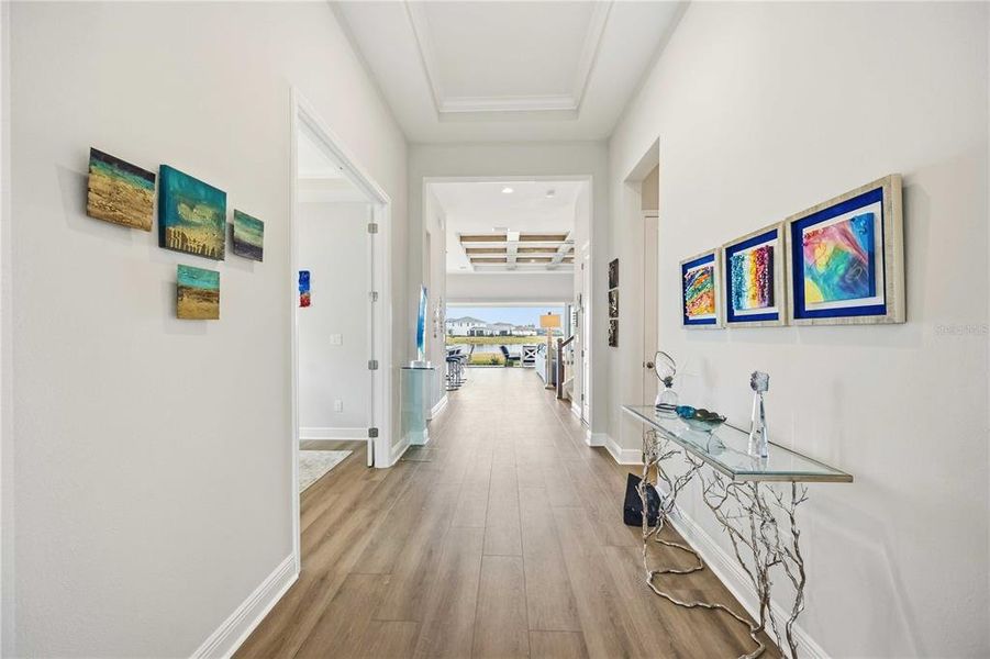 Furnished interior view inside a new home in , Lakewood Ranch (Image 9). Furnished interior view inside a new home in , Lakewood Ranch (Image 9).