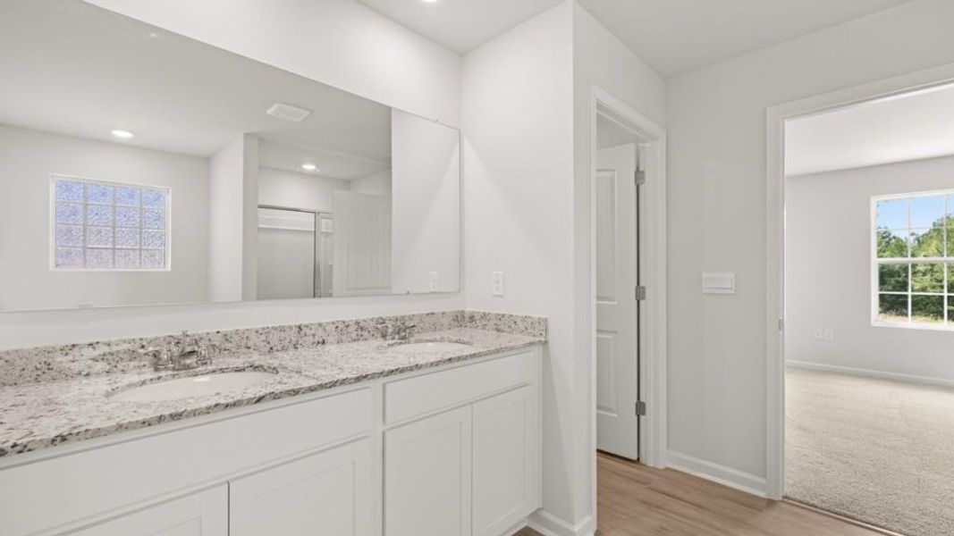 Furnished interior view inside a new home in Northberry, Rome (Image 9).