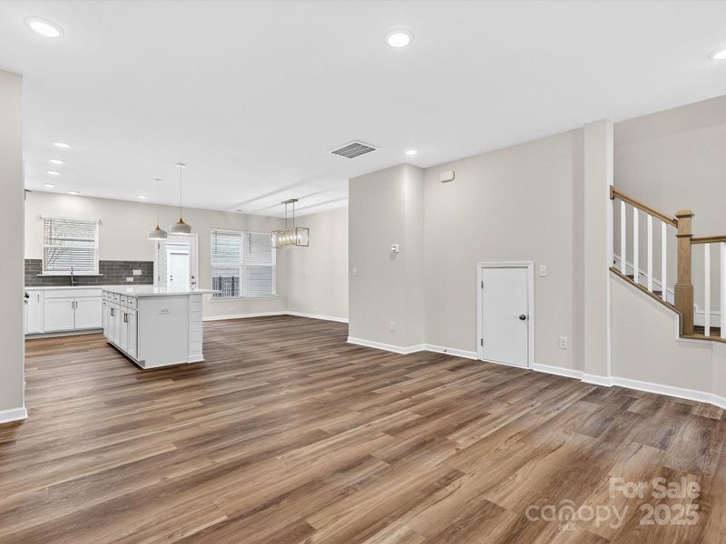 Spacious, unfurnished interior of a new home in North Creek Village, Huntersville (Image 28).