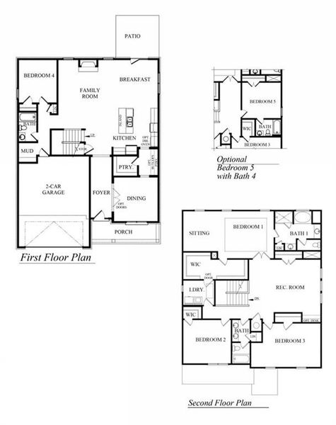 2D floor plan layout of this home in Butner Estates, South Fulton, GA (Image 3). 2D floor plan layout of this home in Butner Estates, South Fulton, GA (Image 3).