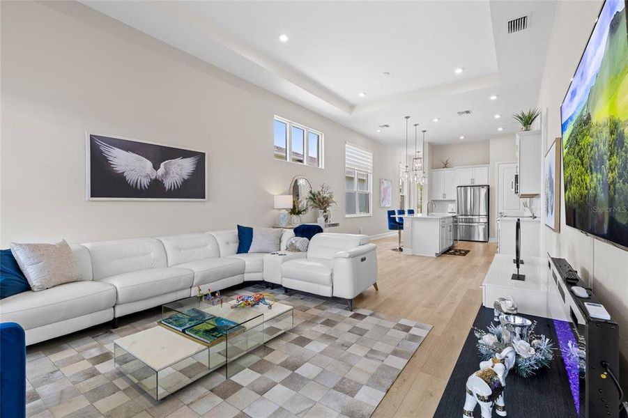 Furnished interior view inside a new home in The Reserve at Victoria, Deland (Image 6).
