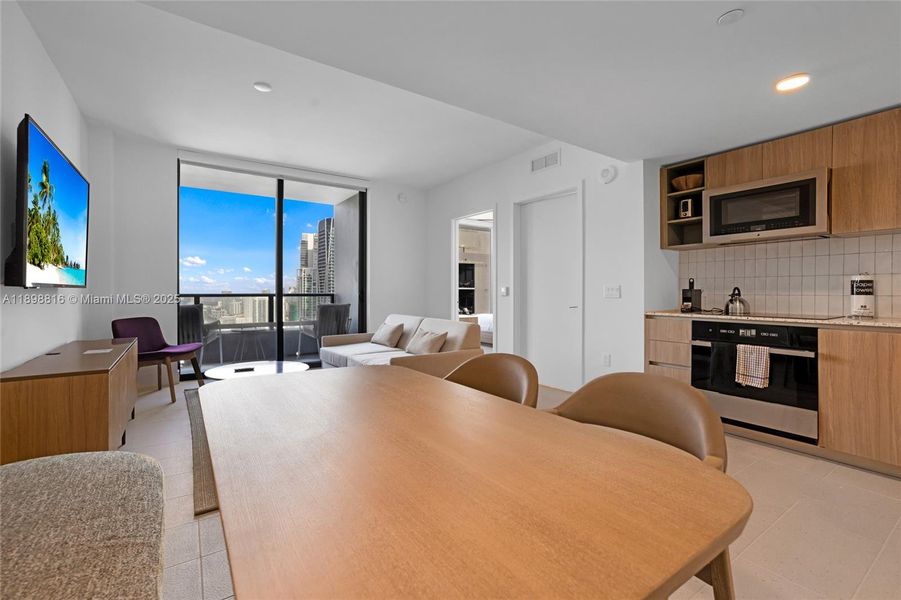 Furnished interior view inside a new home in , Miami (Image 28). Furnished interior view inside a new home in , Miami (Image 28).