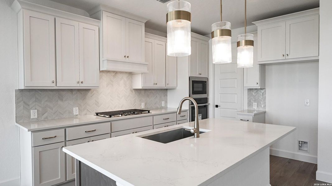 Furnished interior view inside a new home in Homestead, Schertz (Image 12).
