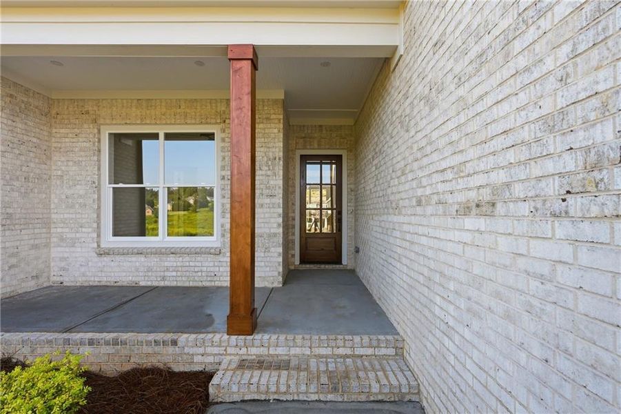 Exterior details and patio area of a home in , Demorest (Image 29).