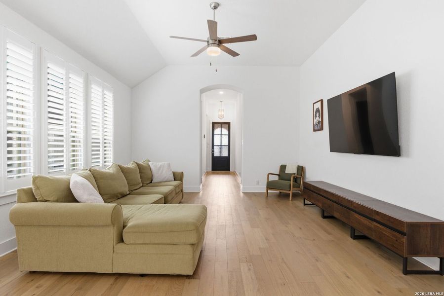 Furnished interior view inside a new home in Veramendi, New Braunfels (Image 7).