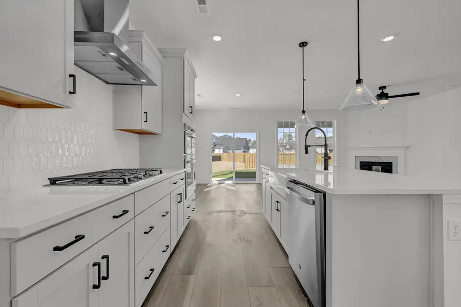 Furnished interior view inside a new home in Grand Park, Leland (Image 7).