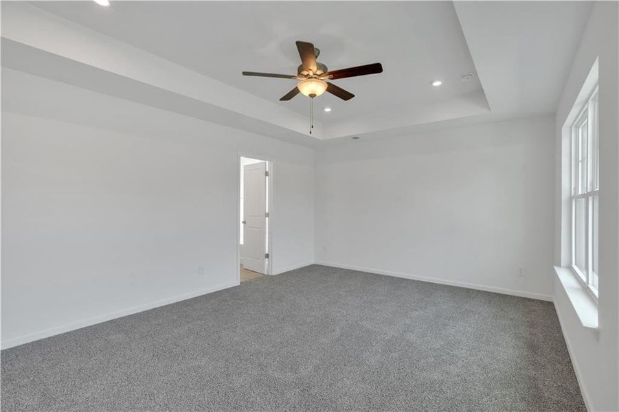 Spacious, unfurnished interior of a new home in The Overlook at Factory Shoals, Mableton (Image 33).
