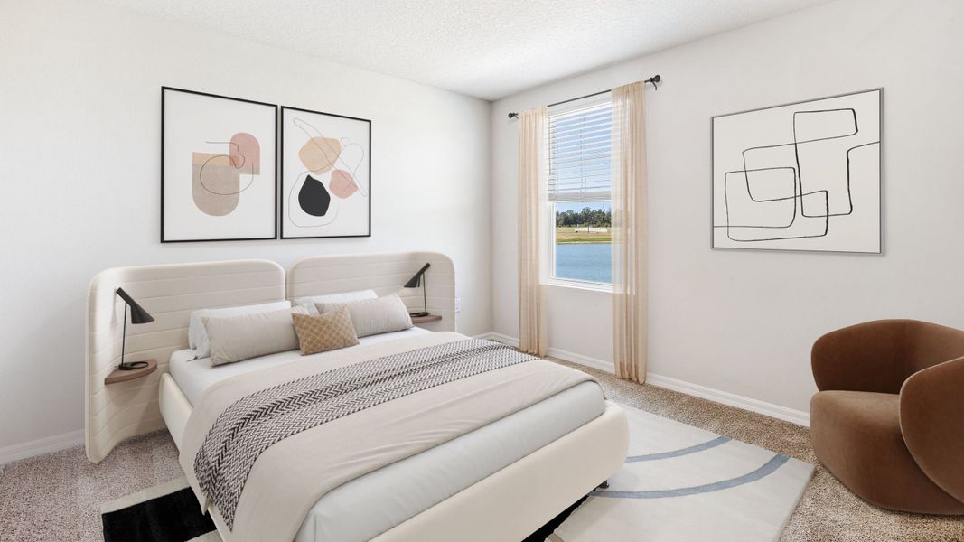 Furnished interior view inside a new home in Legacy Preserve, Parrish (Image 21). Furnished interior view inside a new home in Legacy Preserve, Parrish (Image 21).