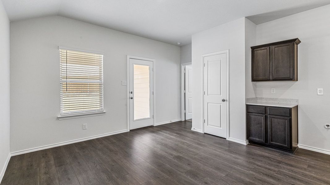 Spacious, unfurnished interior of a new home in Wildcat Ranch, Crandall (Image 25). Spacious, unfurnished interior of a new home in Wildcat Ranch, Crandall (Image 25).