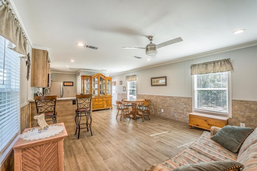 Furnished interior view inside a new home in , Coldspring (Image 16).