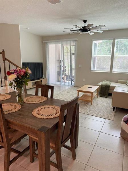 Furnished interior view inside a new home in The Trails, Palm Coast (Image 9).