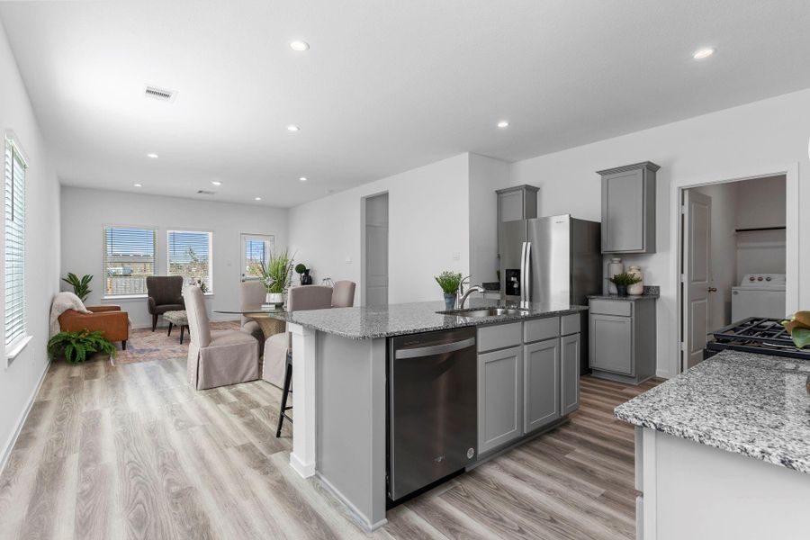 Furnished interior view inside a new home in Holly Ridge, Rosenberg (Image 32).