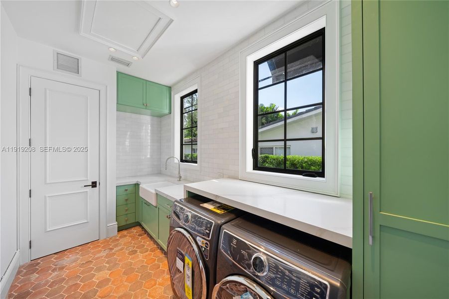 Furnished interior view inside a new home in , Coral Gables (Image 12). Furnished interior view inside a new home in , Coral Gables (Image 12).