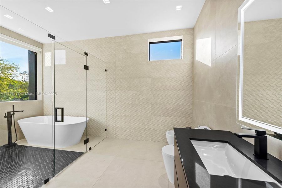 Furnished interior view inside a new home in , North Miami Beach (Image 25).