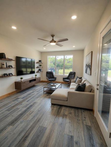 Gameroom Staged