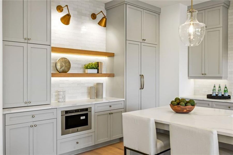 Furnished interior view inside a new home in , Chamblee (Image 4).