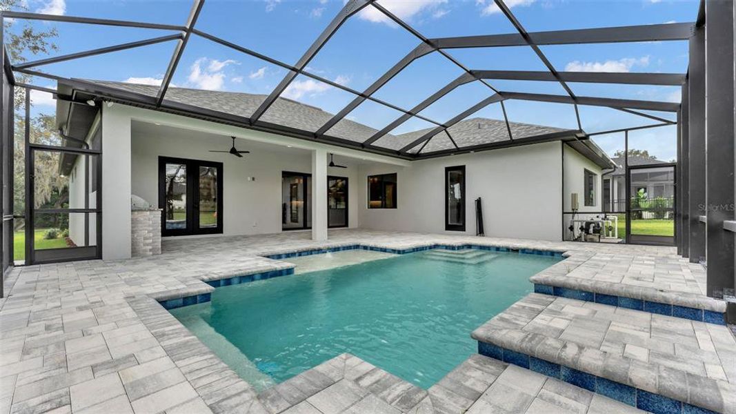 Exterior details and patio area of a home in , Lakeland (Image 32). Exterior details and patio area of a home in , Lakeland (Image 32).