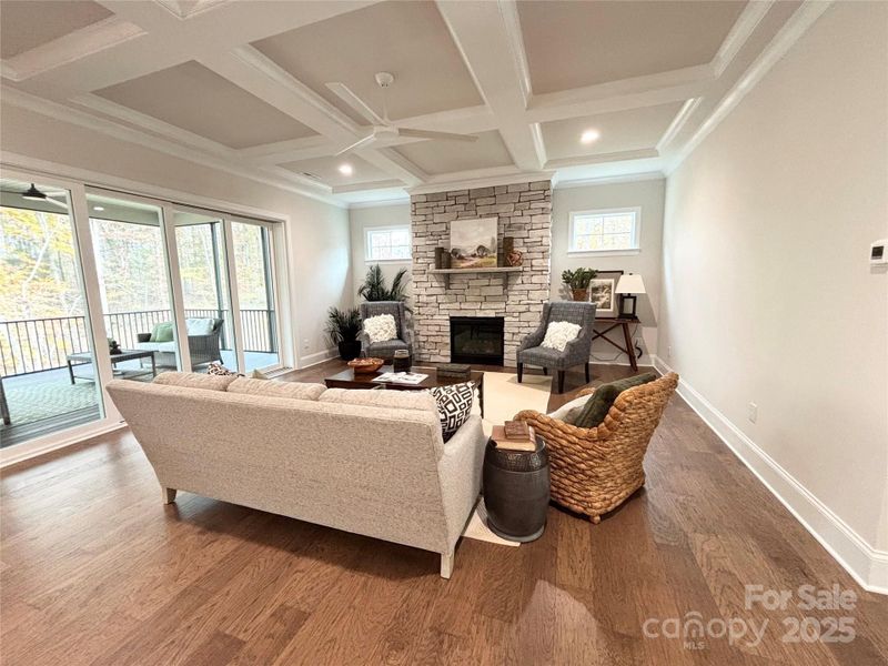 Furnished interior view inside a new home in Irish Creek, Landis (Image 6). Furnished interior view inside a new home in Irish Creek, Landis (Image 6).